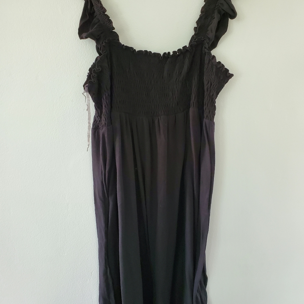 Plus size flowy tank
